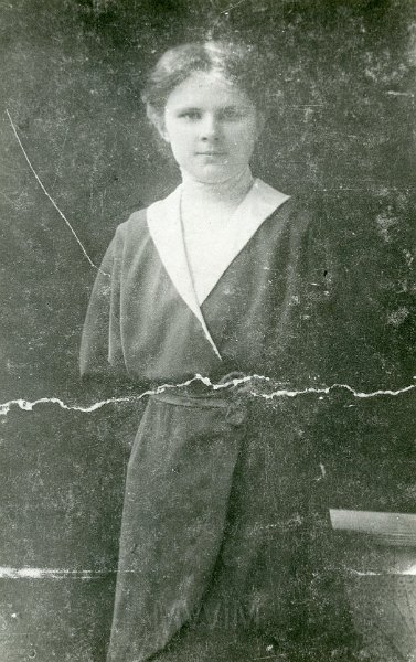 KKE 4643.jpg - Fot. Portret. Michalina Jarzynowska – siostra Karola Jarzynowskiego, Mińsk, lata 20-te XX wieku.